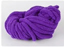 Super Bulky Chenille Yarn - Plum Punishment