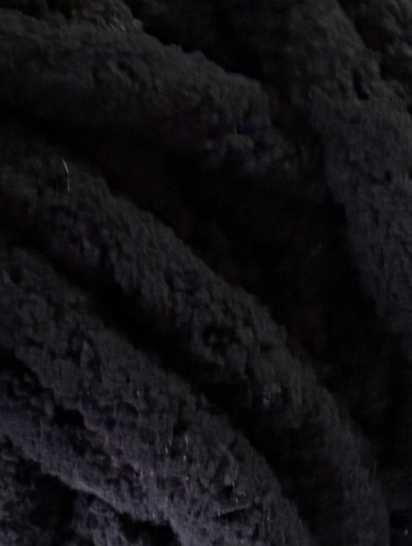 Super Bulky Chenille Yarn - Midnight Mischief