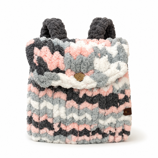 Chunky Knit Backpack