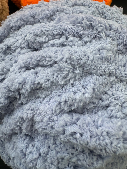 Super Bulky Chenille Yarn - Storm Tease