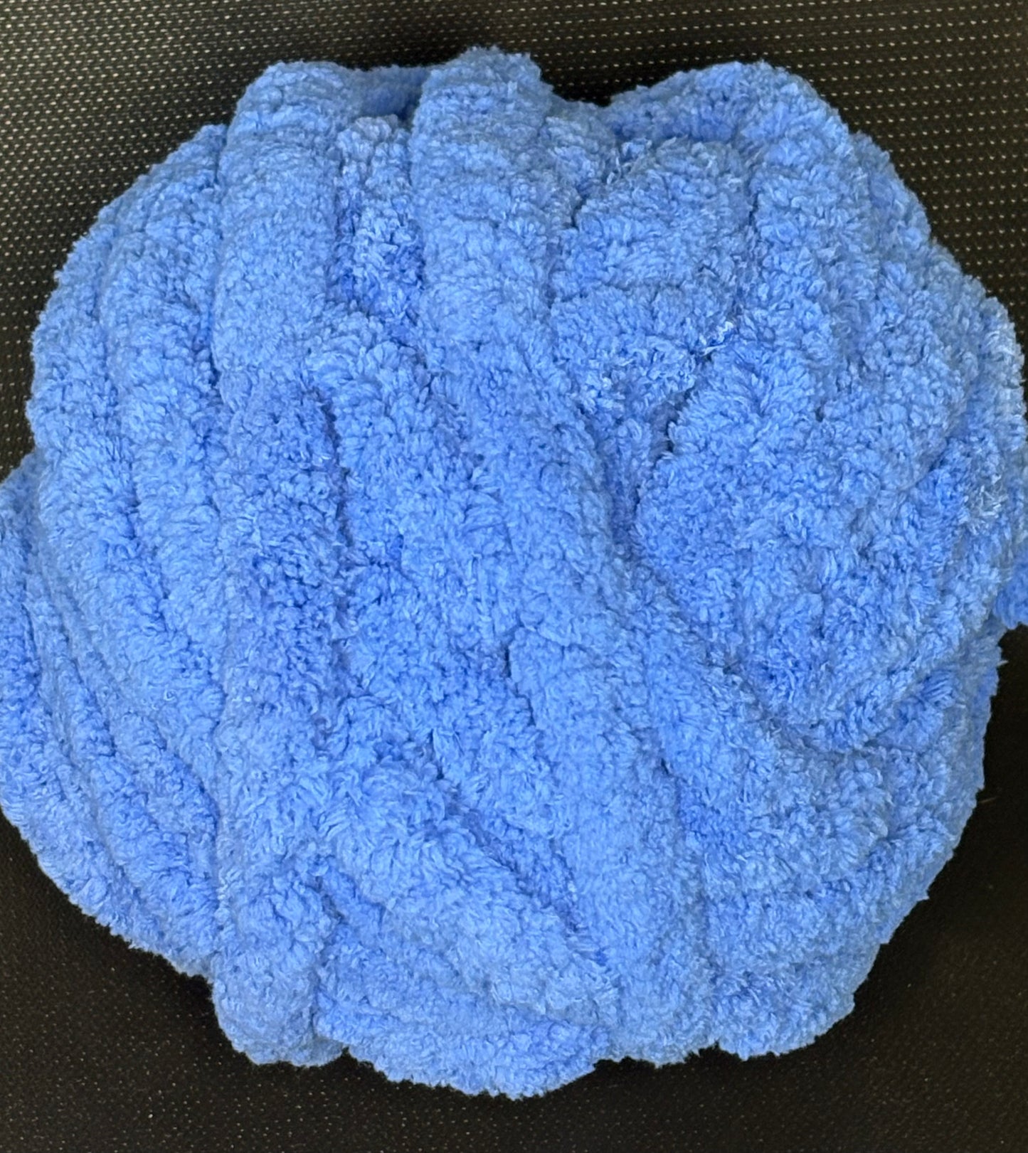 Super Bulky Chenille Yarn - Blue Mood