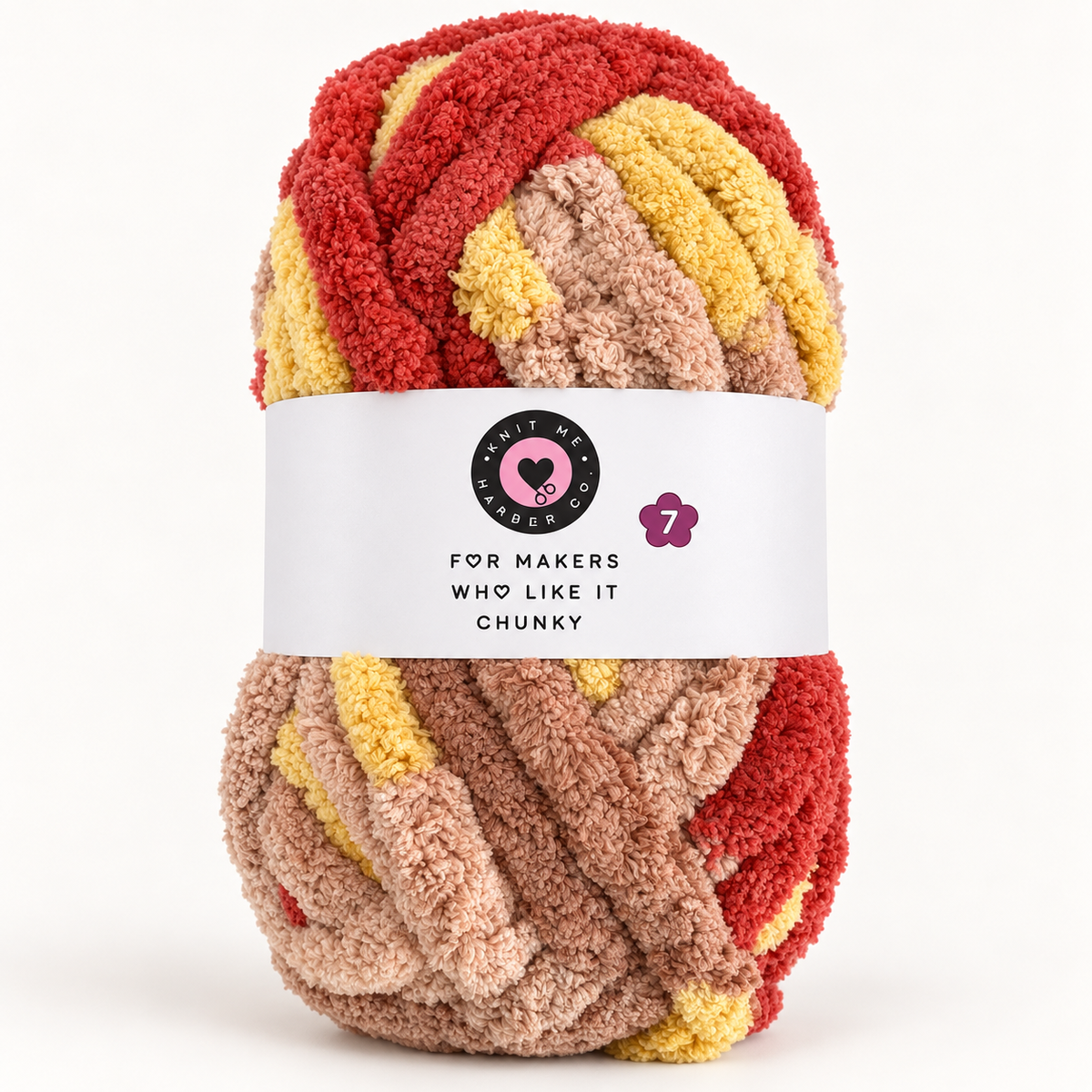Acorn Spice – OEKO-TEX® Jumbo 7 Super Chunky Chenille Yarn
