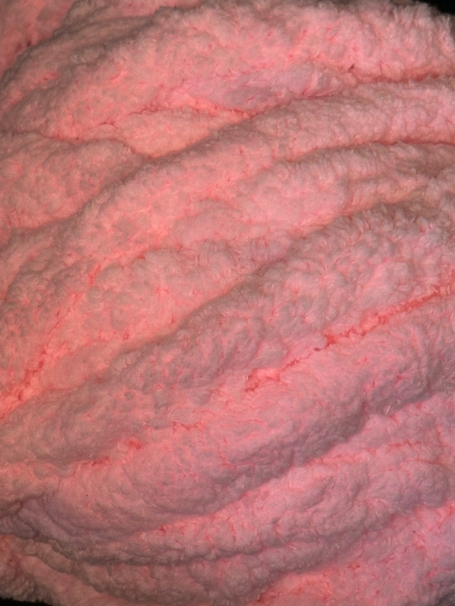 Super Bulky Chenille Yarn - Cheeky Blush