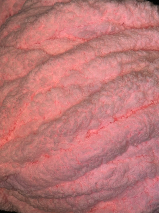 Super Bulky Chenille Yarn - Cheeky Blush