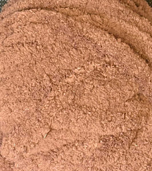 Super Bulky Chenille Yarn - Cocoa Chaos