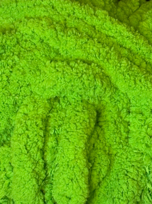 Super Bulky Chenille Yarn - Emerald Envy