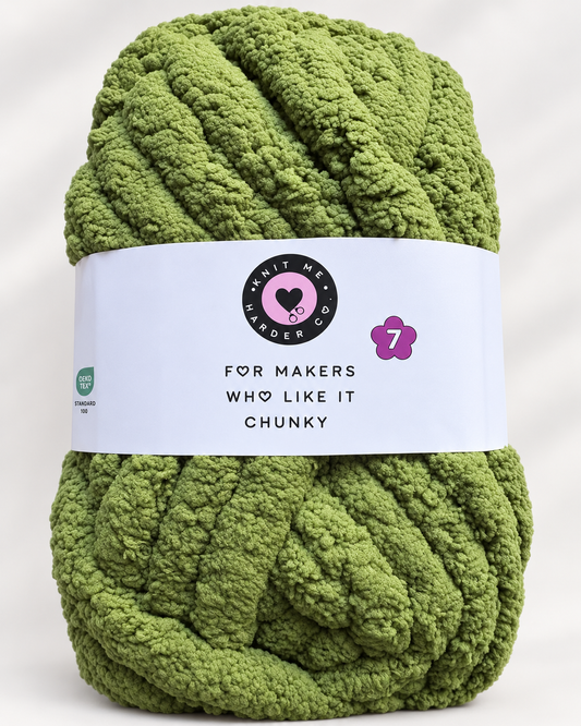 Jumbo 7 Chunky Chenille Yarn — Gummy Goblin
