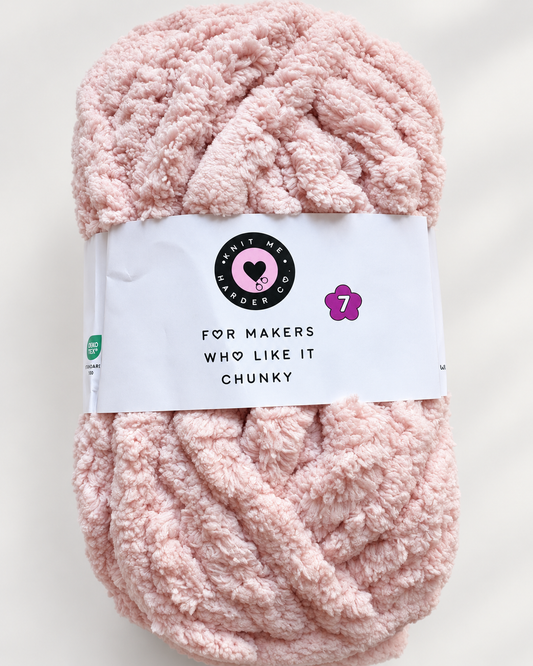 Jumbo 7 Chunky Chenille Yarn — Pixie Dust