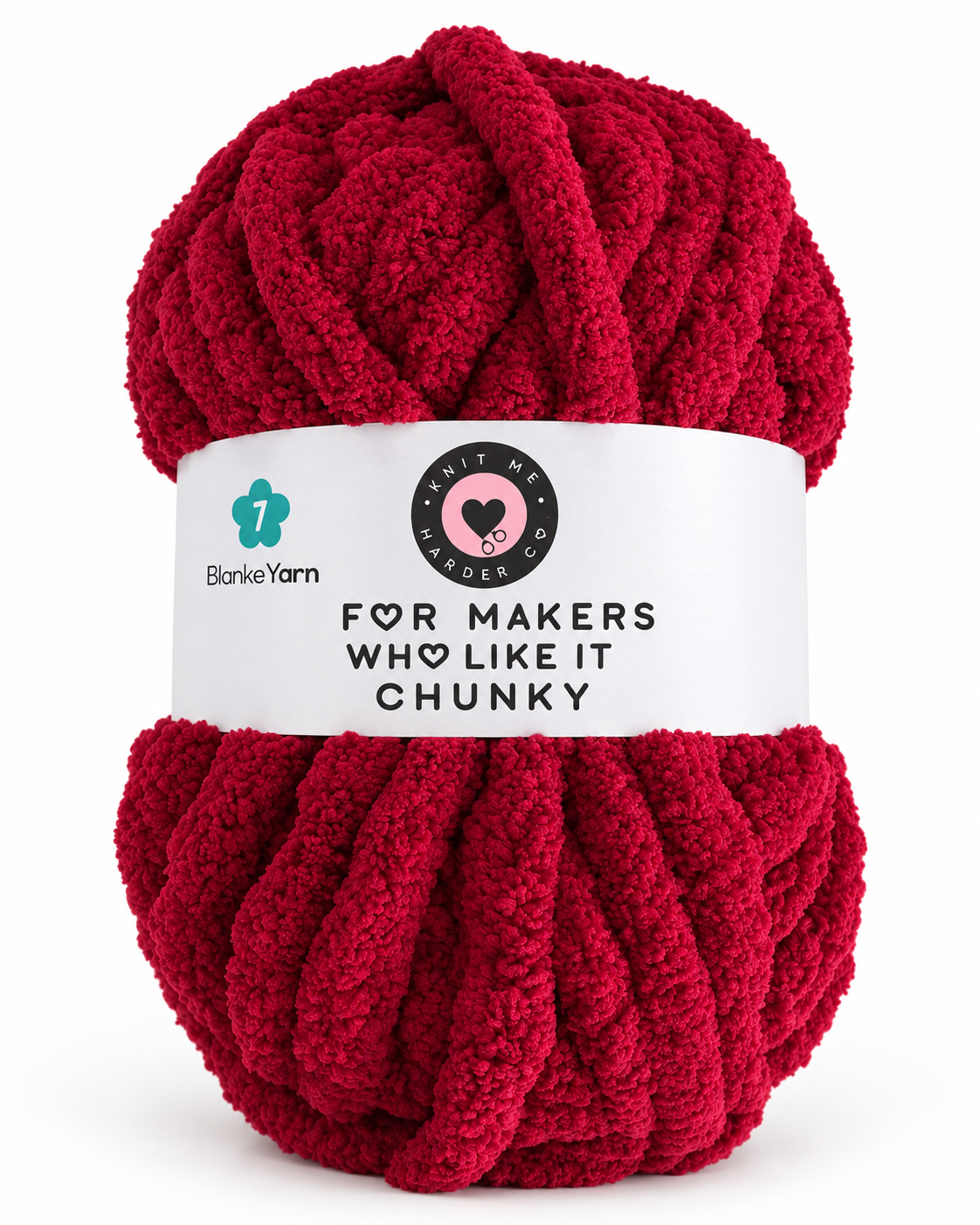 Super Bulky Chenille Yarn - Merlot Meltdown