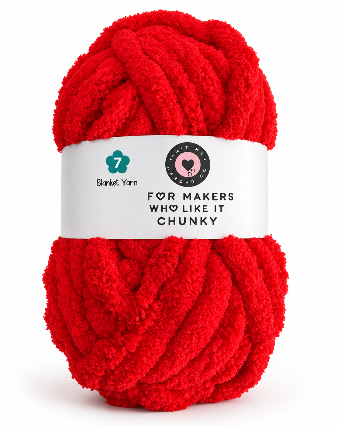 Super Bulky Chenille Yarn -Scarlett sass