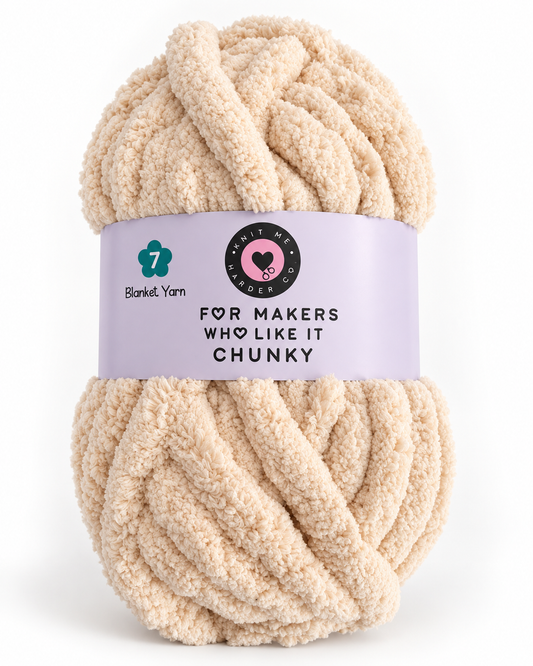 Super Bulky Chenille Yarn - Soft Serve