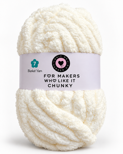 Super Bulky Chenille Yarn  - Barely behaved