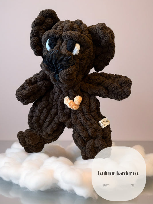 Chunky Hand-made Snuggle Bear