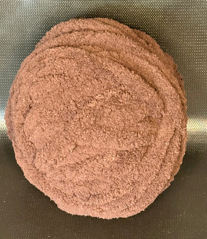 Super Bulky Chenille Yarn - Cocoa Chaos