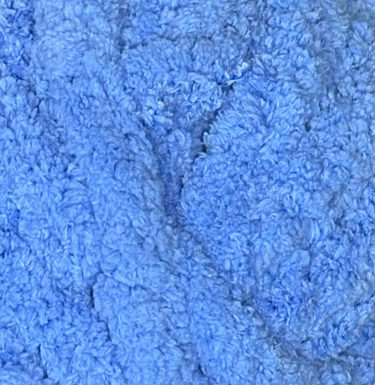 Super Bulky Chenille Yarn - Blue Mood